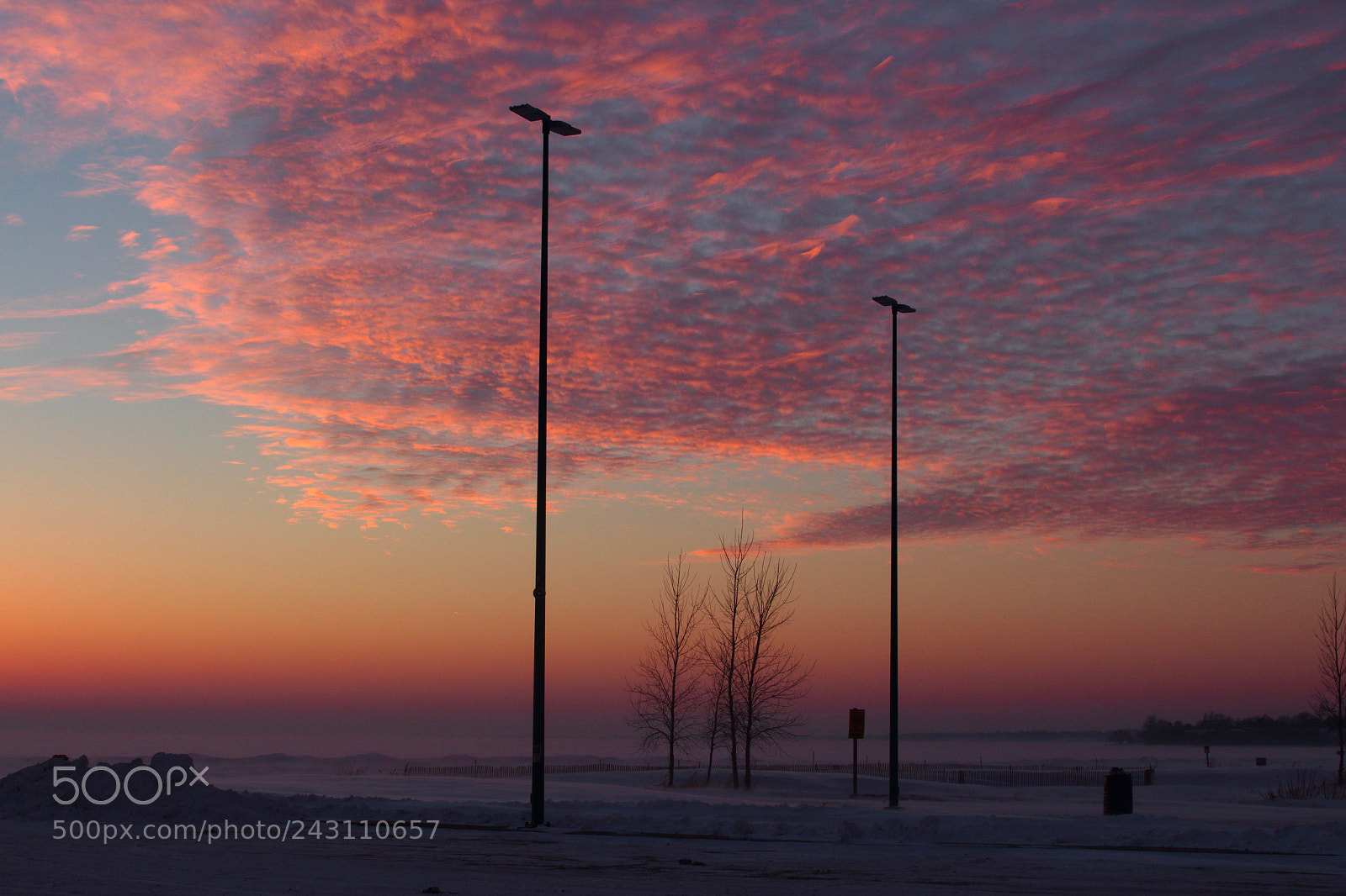 Canon EOS 700D (EOS Rebel T5i / EOS Kiss X7i) sample photo. Winter sunset photography
