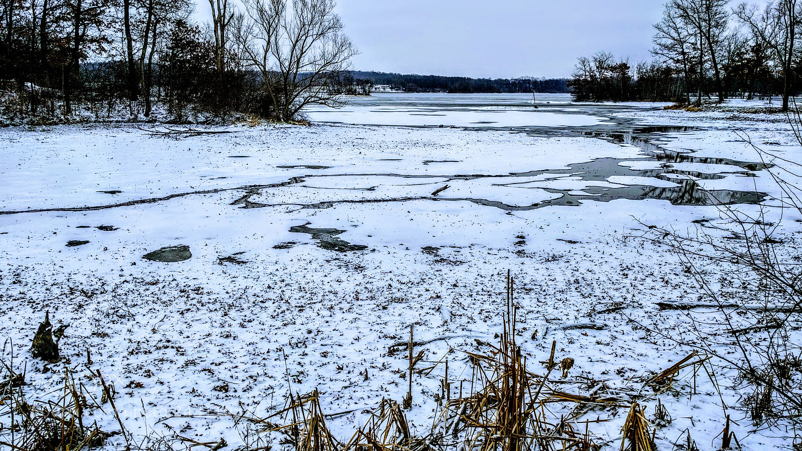 LG Nexus 5X sample photo. Frozen lake photography