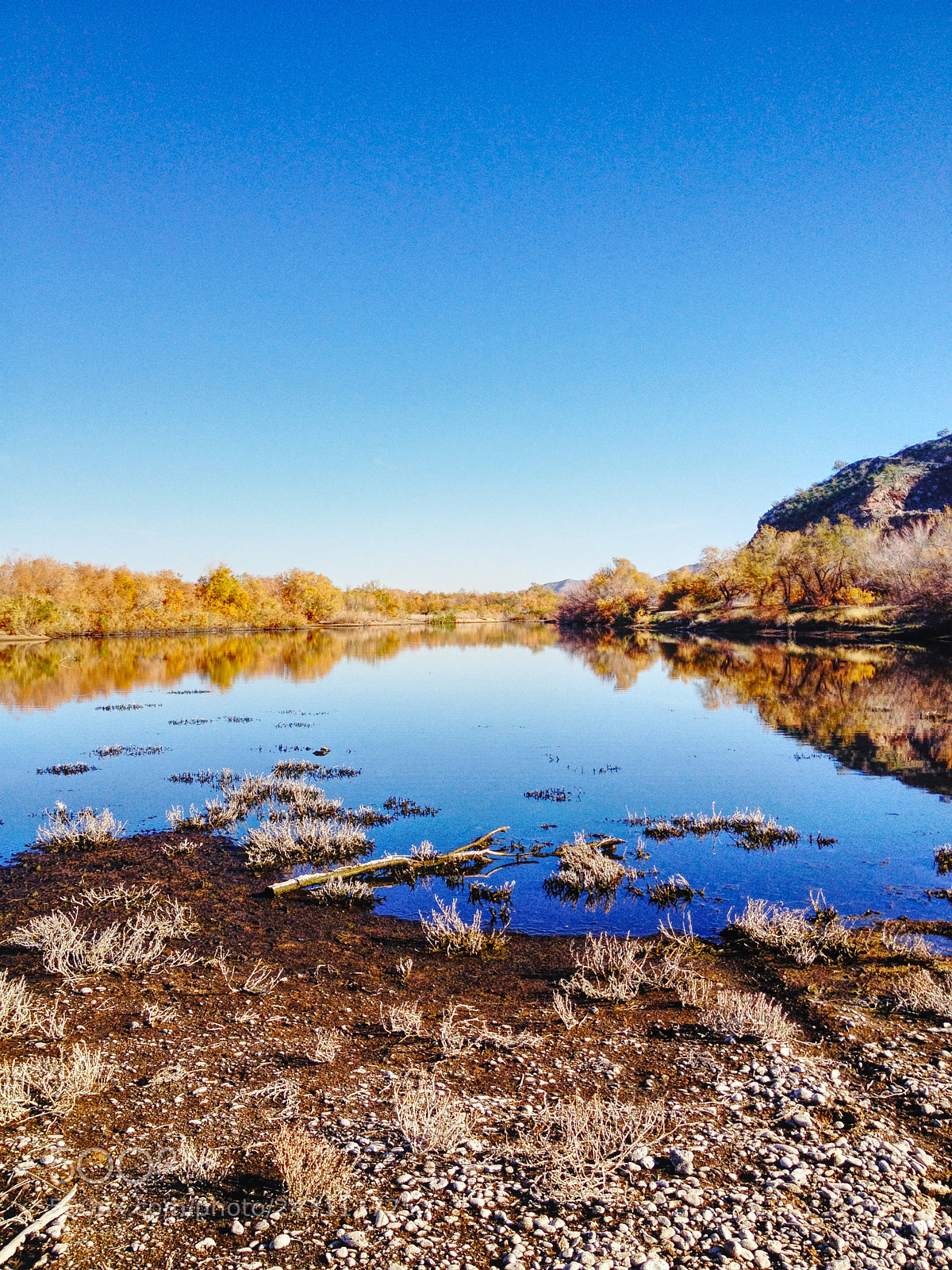 Apple iPhone 4S sample photo. Arizona lake photography