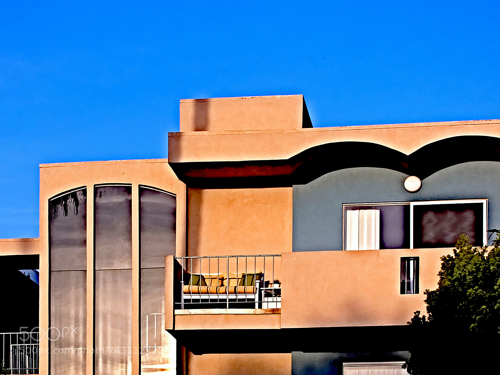Sony Cyber-shot DSC-RX100 III sample photo. Balcony at sundown photography