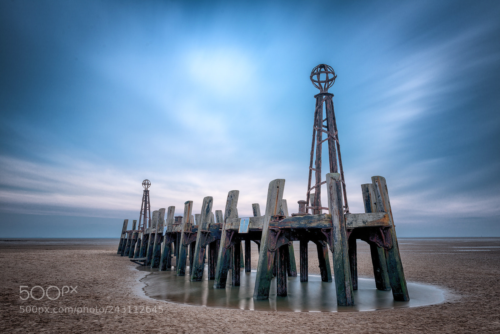 Nikon D800 sample photo. Low tide photography