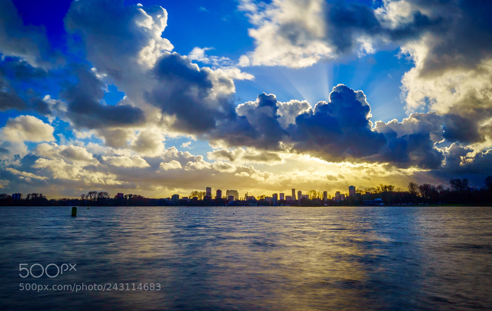 Sony a7R sample photo. Rotterdam skyline part 2 photography