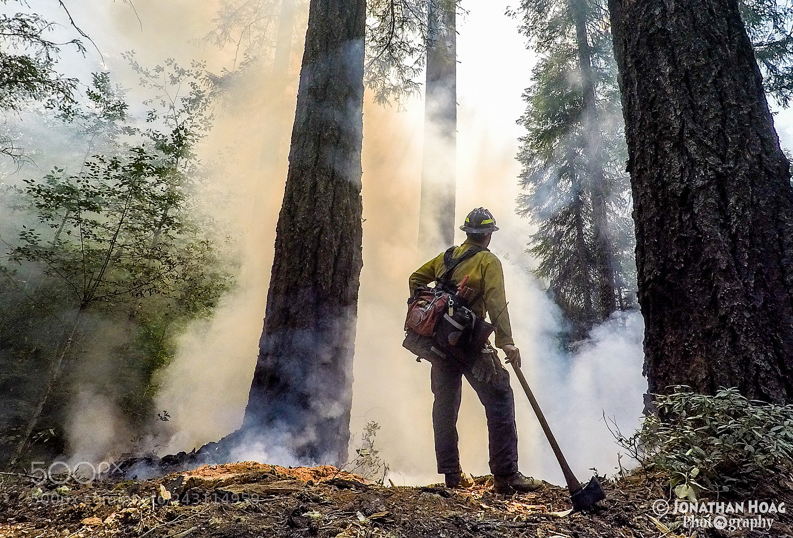GoPro HERO4 Silver sample photo. Firefighter photography