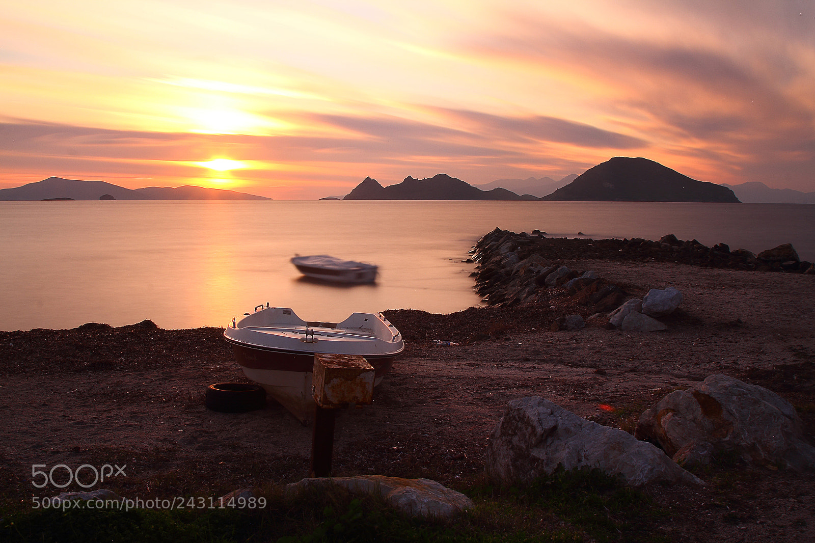 Canon EOS 60D sample photo. Turgutreis sunset photography