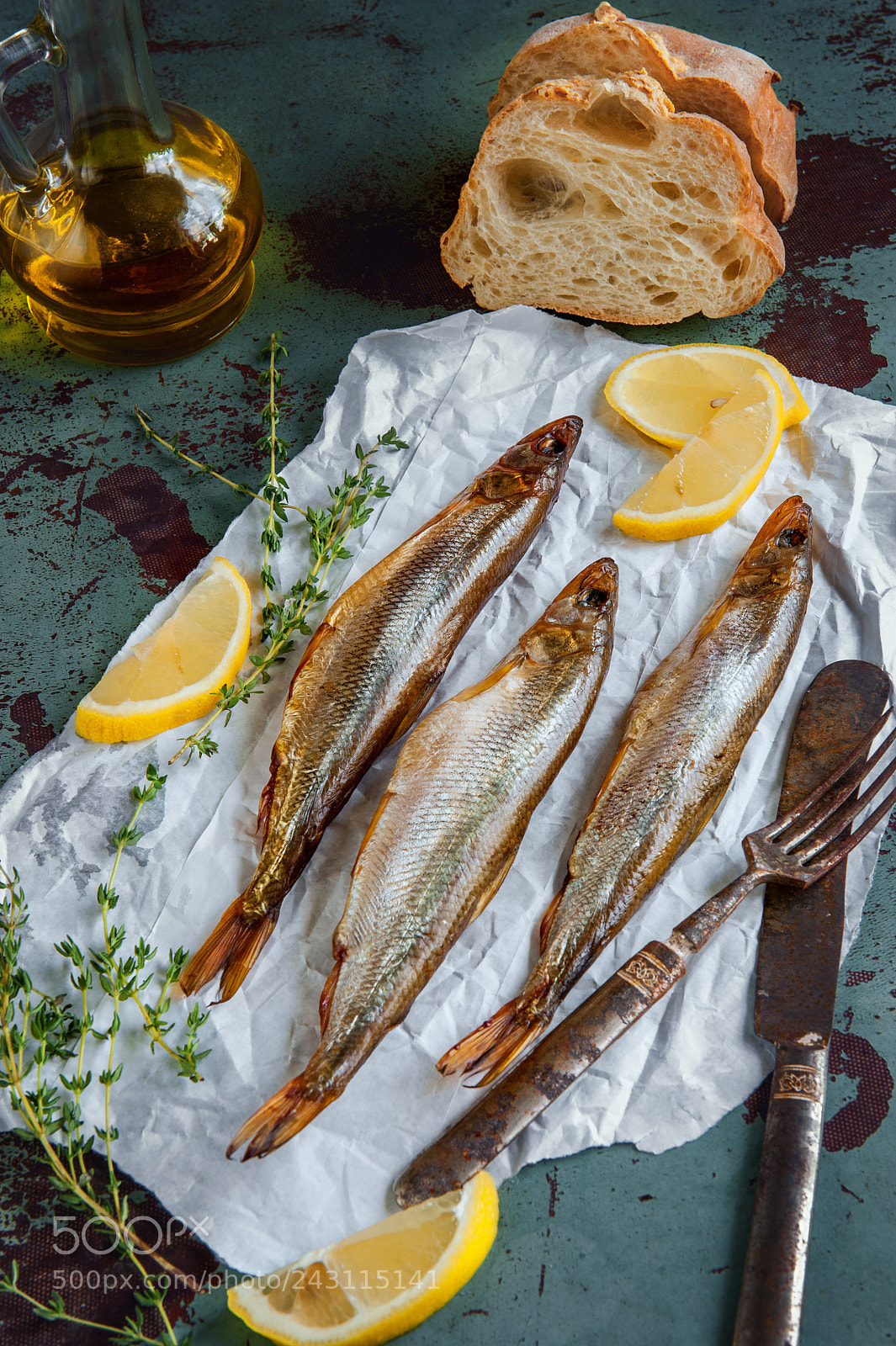 Nikon D700 sample photo. Delicious smoked fish smelt photography