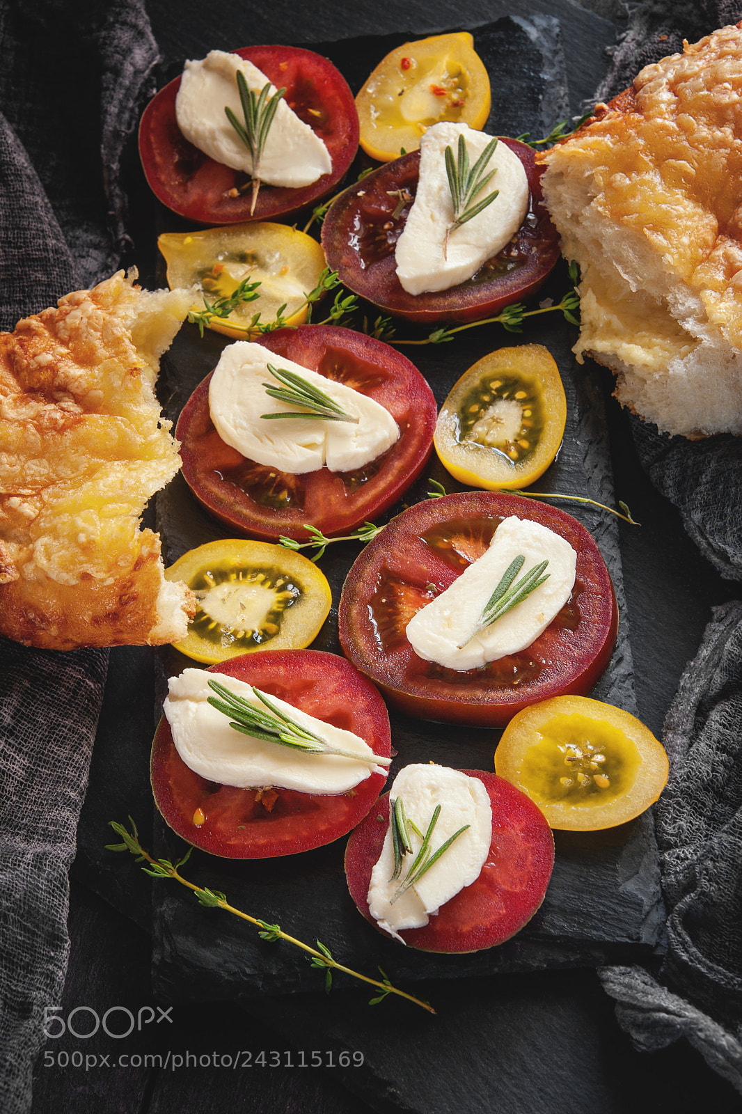 Nikon D700 sample photo. Italian focaccia bread with photography
