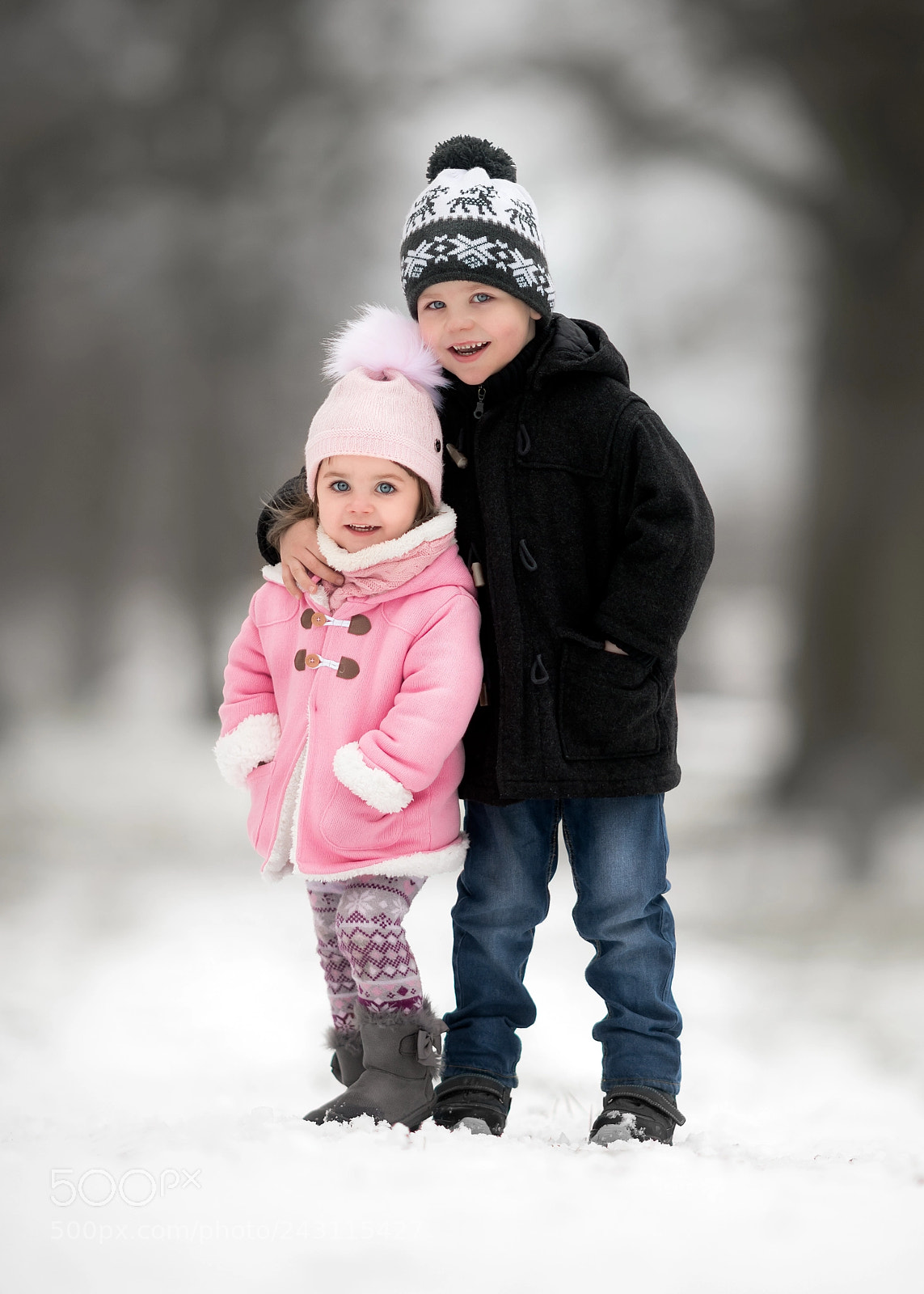 Nikon D810 sample photo. A winter bond photography