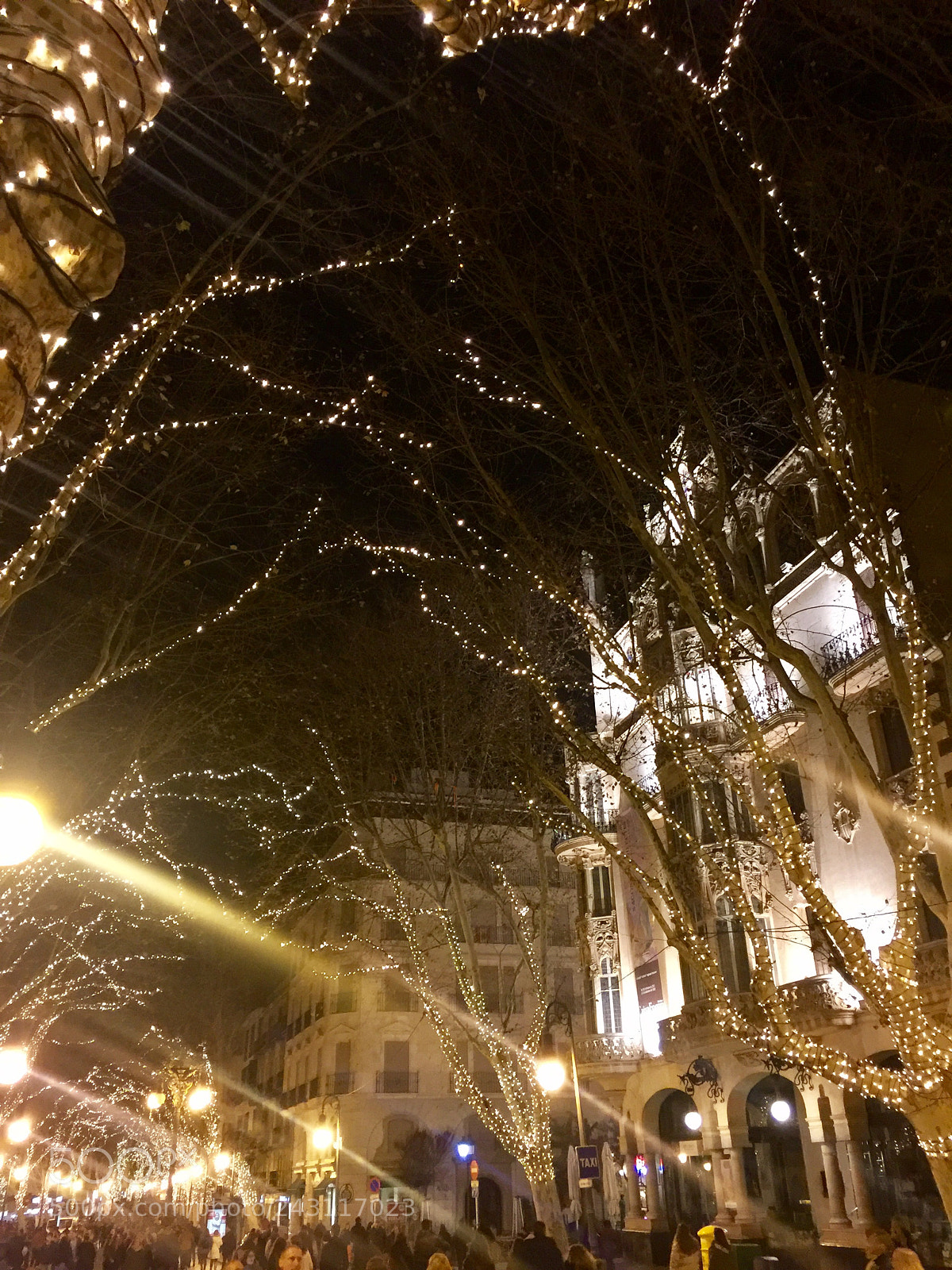 Apple iPhone 6 Plus sample photo. Palma by night... photography
