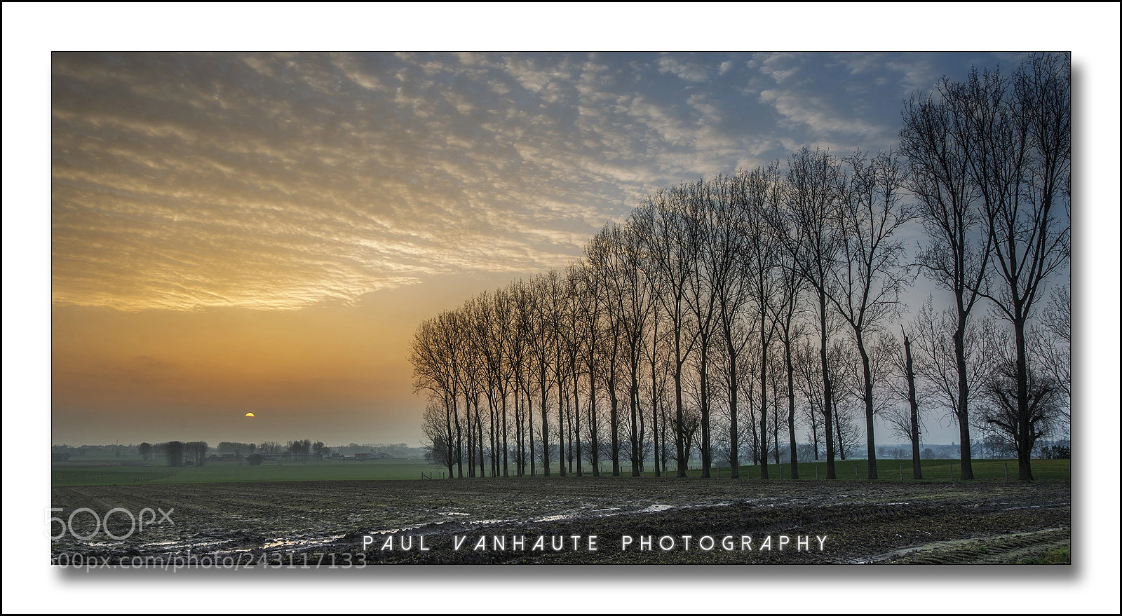 Nikon D610 sample photo. Sunset in flanders fields photography