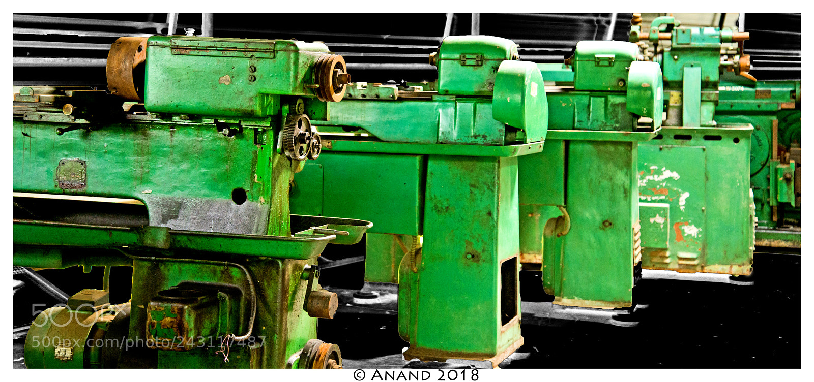 Nikon D610 sample photo. A bunch of lathes photography
