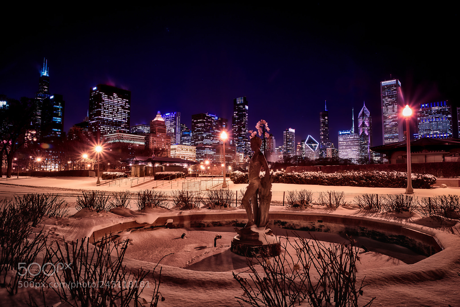 Nikon D610 sample photo. Freezing statue photography
