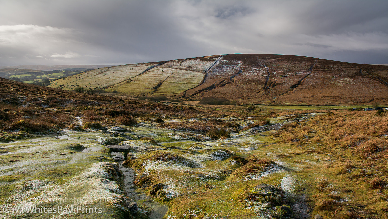 Nikon D7100 sample photo. Wintry dartmoor photography