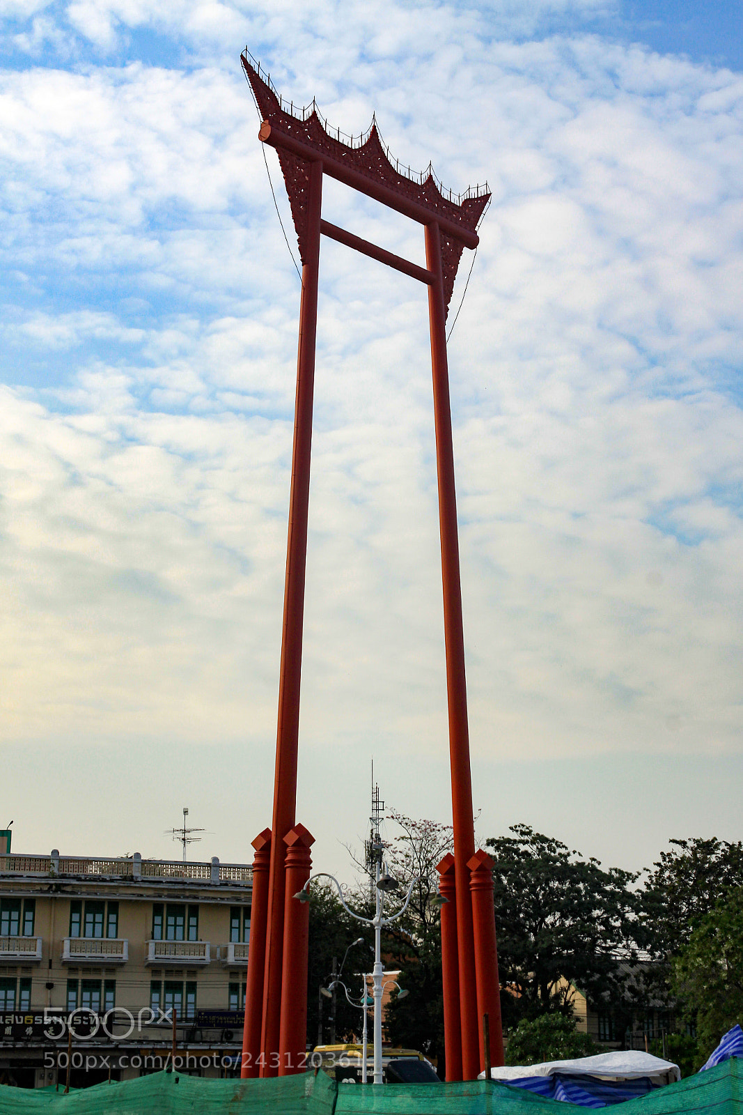 Canon EOS 50D sample photo. Sao ching-cha (giant swing) photography