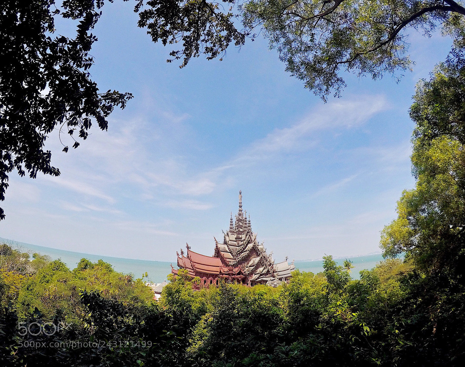 GoPro HERO4 Silver sample photo. Thailand sanctuary of truth photography