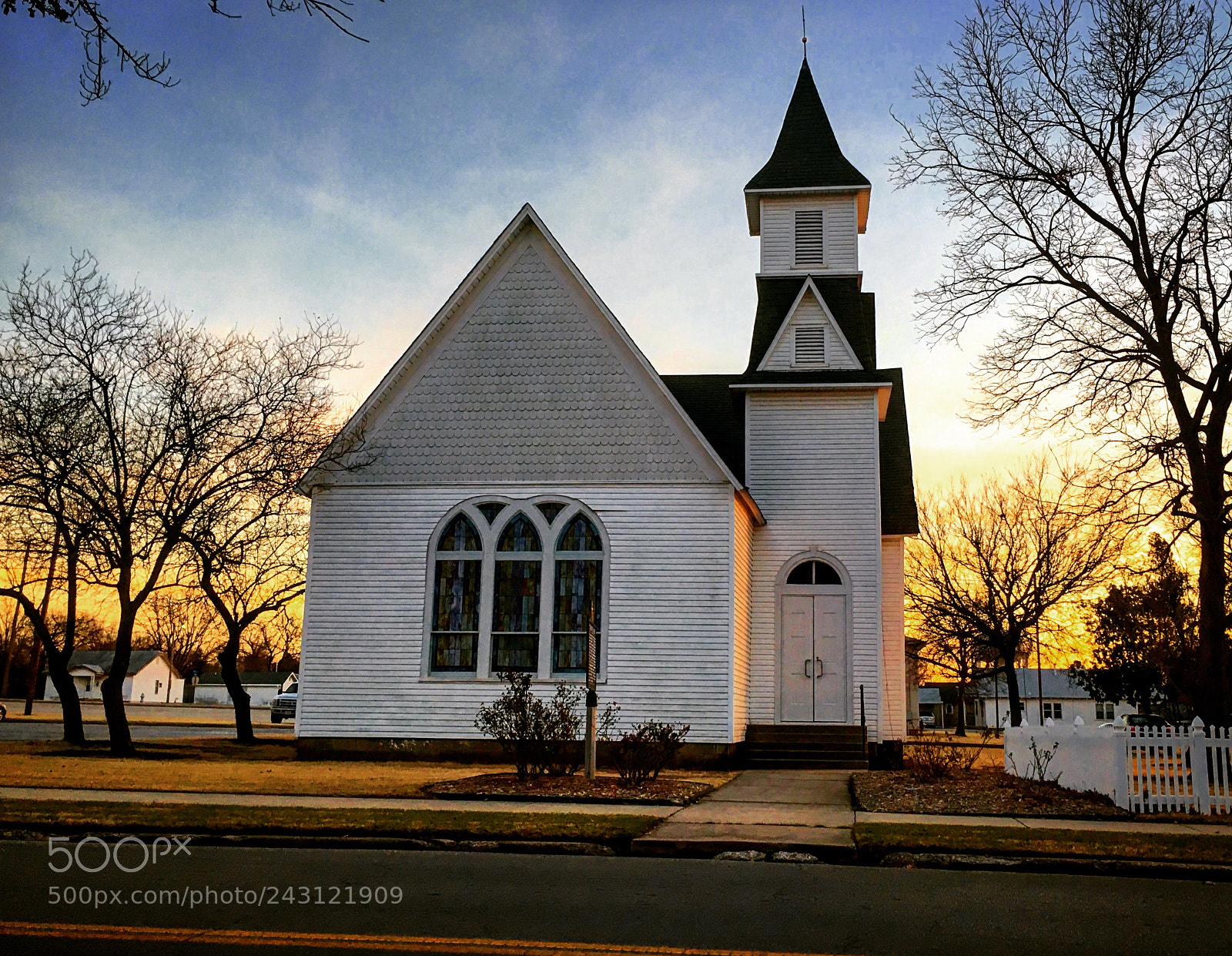 Apple iPhone 6s sample photo. Little white church photography