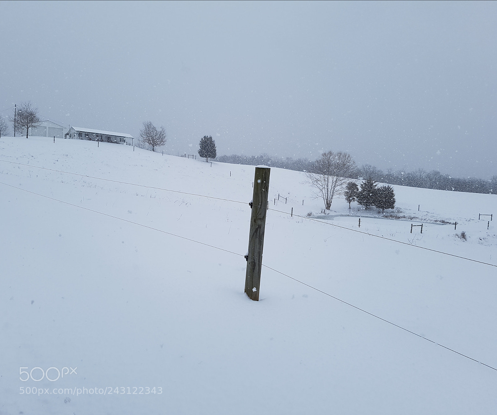 Samsung Galaxy S7 Edge sample photo. Farm snow photography