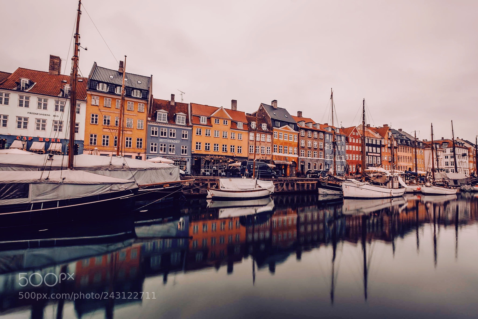 Fujifilm X-T2 sample photo. Nyhavn photography