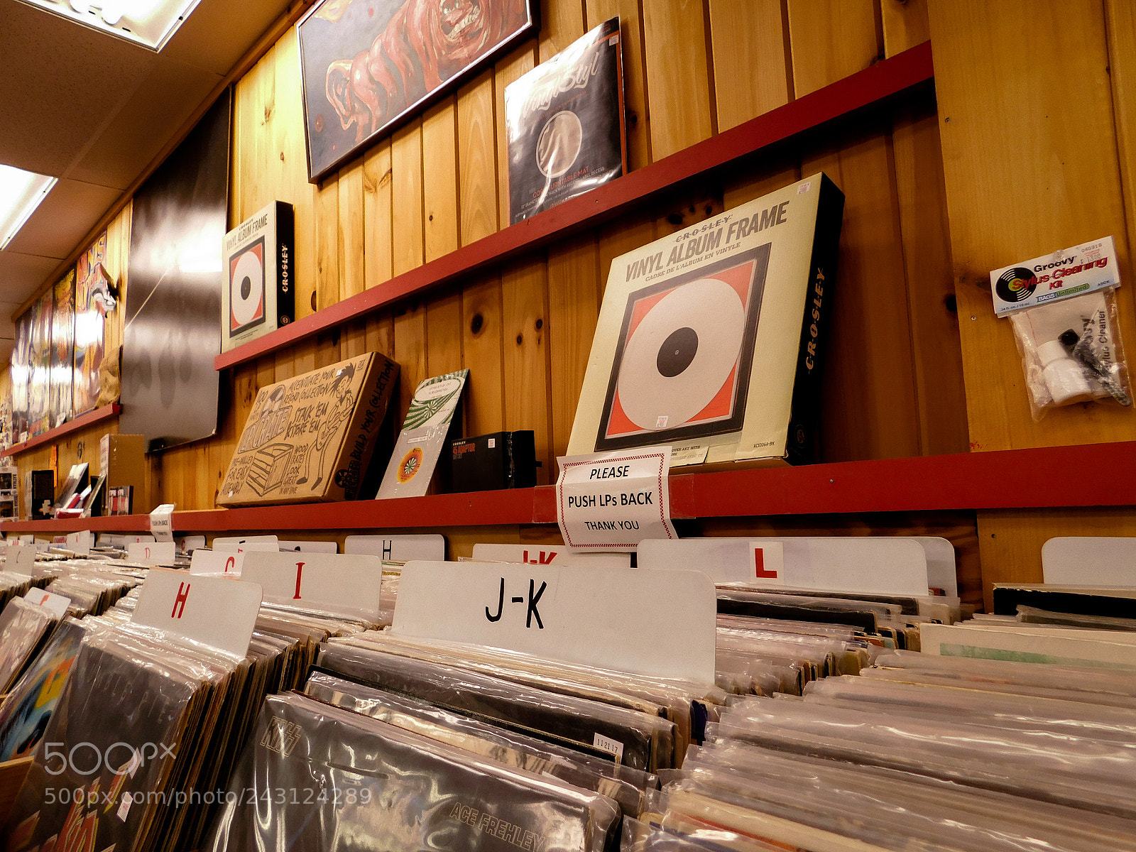 Nikon Coolpix B500 sample photo. Vinyl records - rock photography