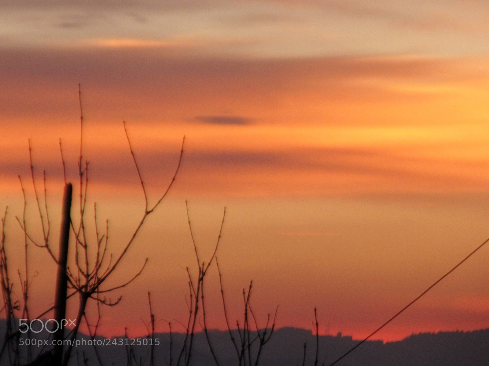 Canon PowerShot SX130 IS sample photo. Silhouette-landscape photography