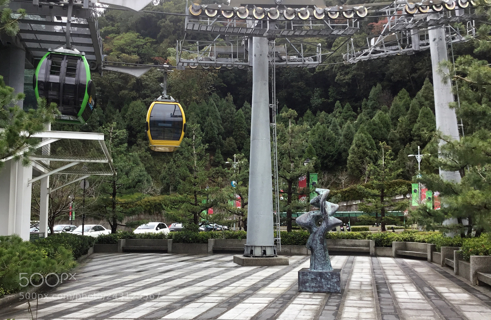 Apple iPad sample photo. Sightseeing lift photography