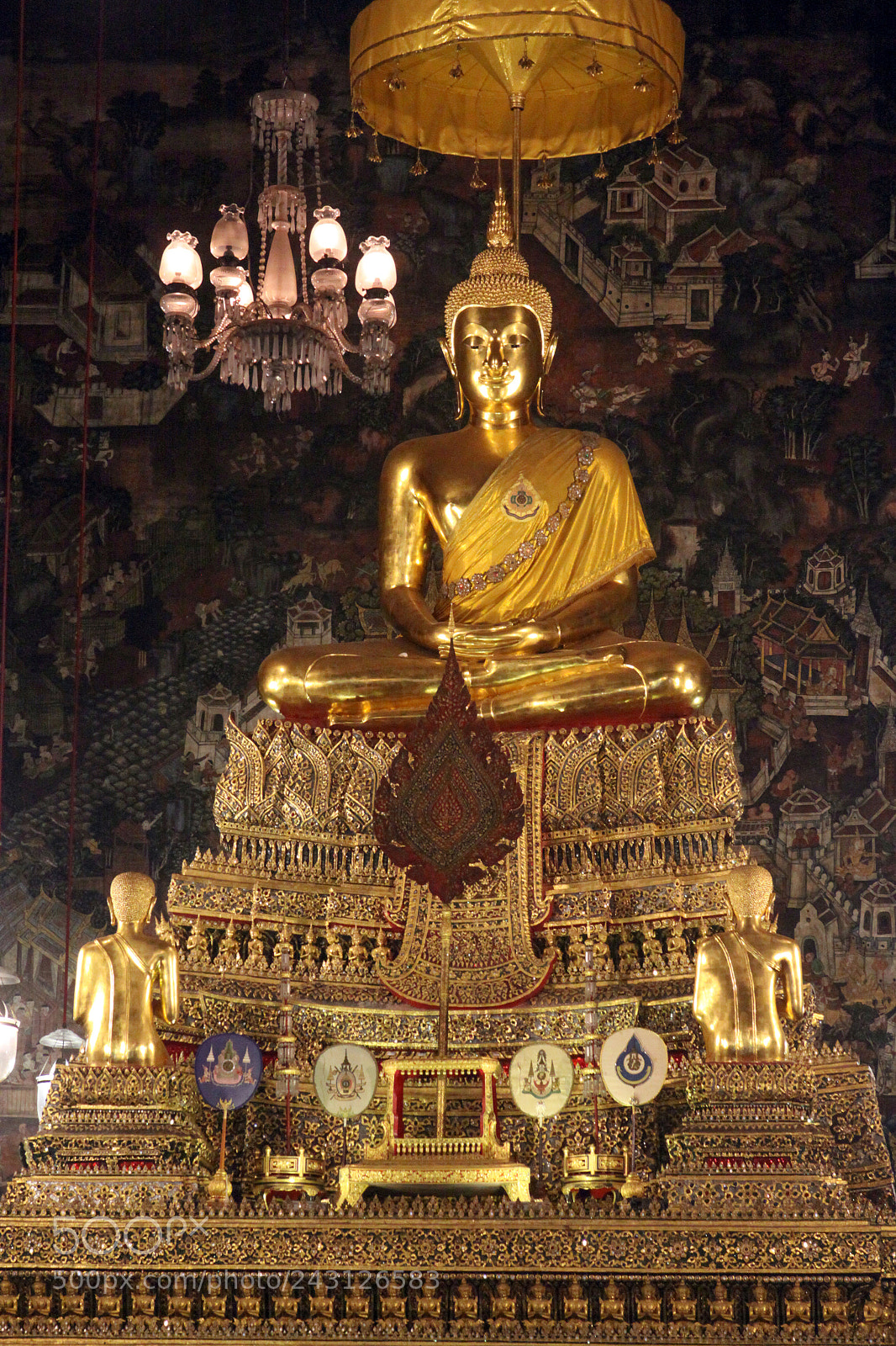 Canon EOS 50D sample photo. Main buddha image, wat photography