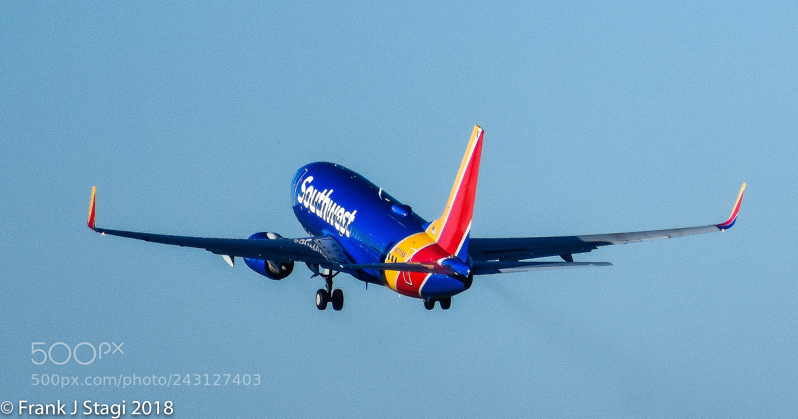 Nikon D7200 sample photo. Southwest 737 photography