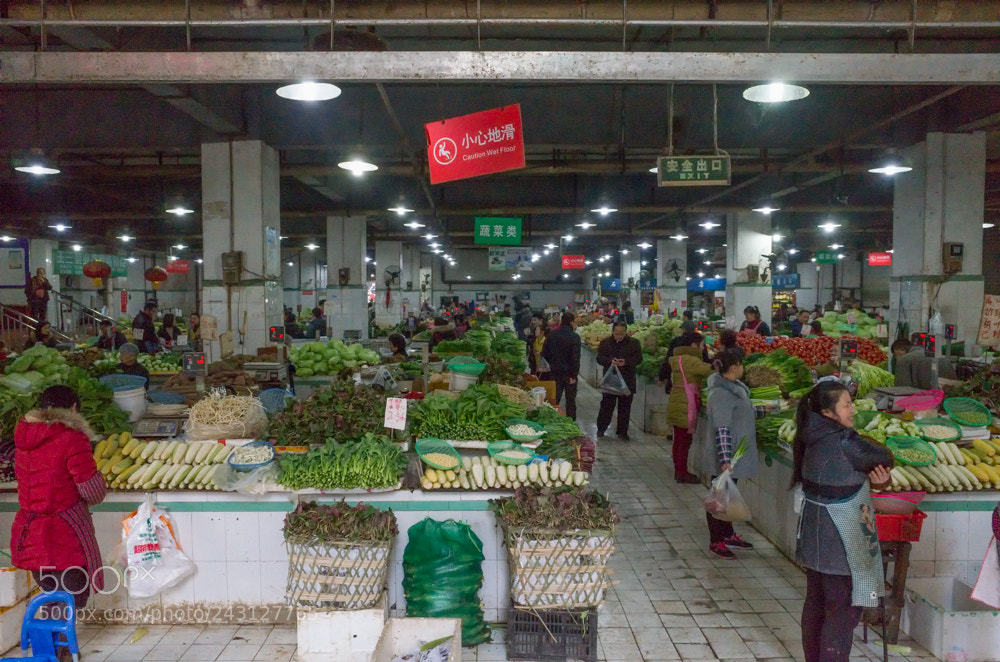 Ricoh GR II sample photo. Food market photography