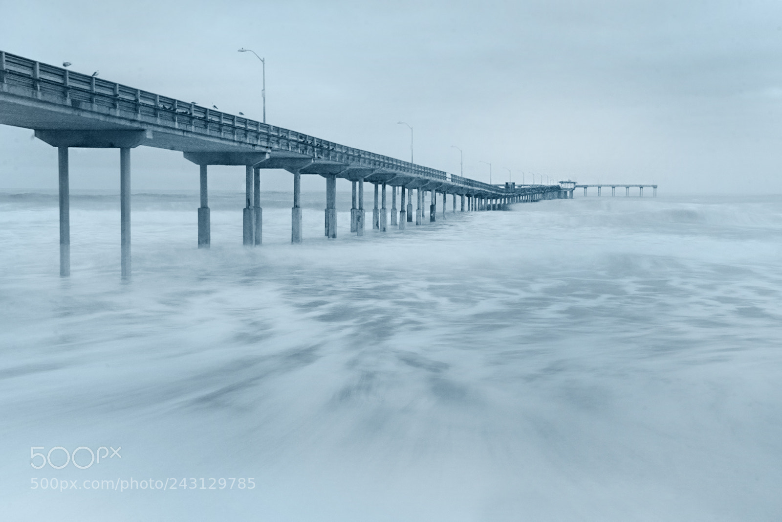 Canon EOS 60D sample photo. Ocean pier photography