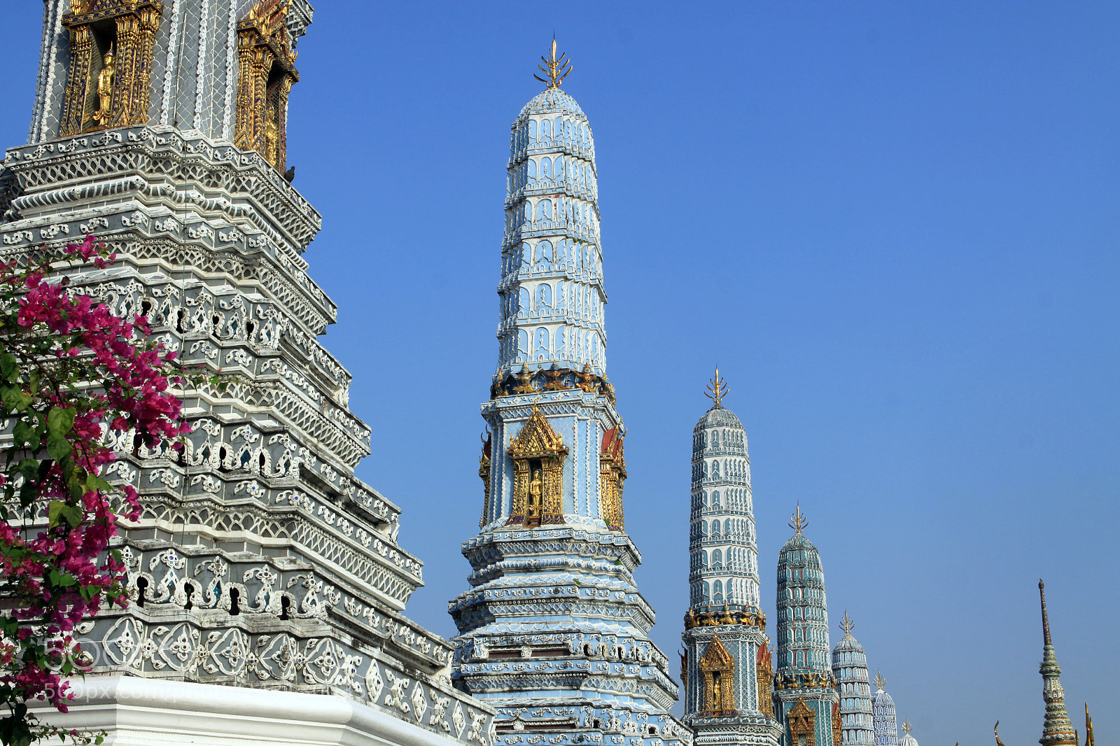 Canon EOS 50D sample photo. Wat phra kaew temple photography