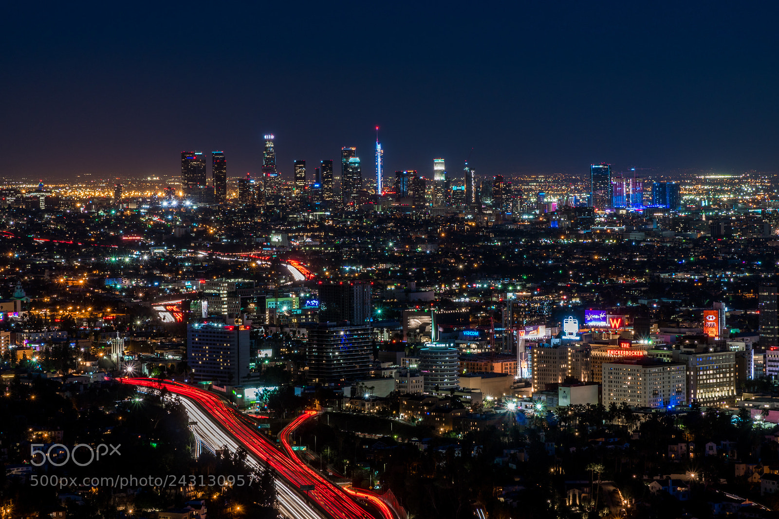 Sony a6300 sample photo. Dtla skyline photography