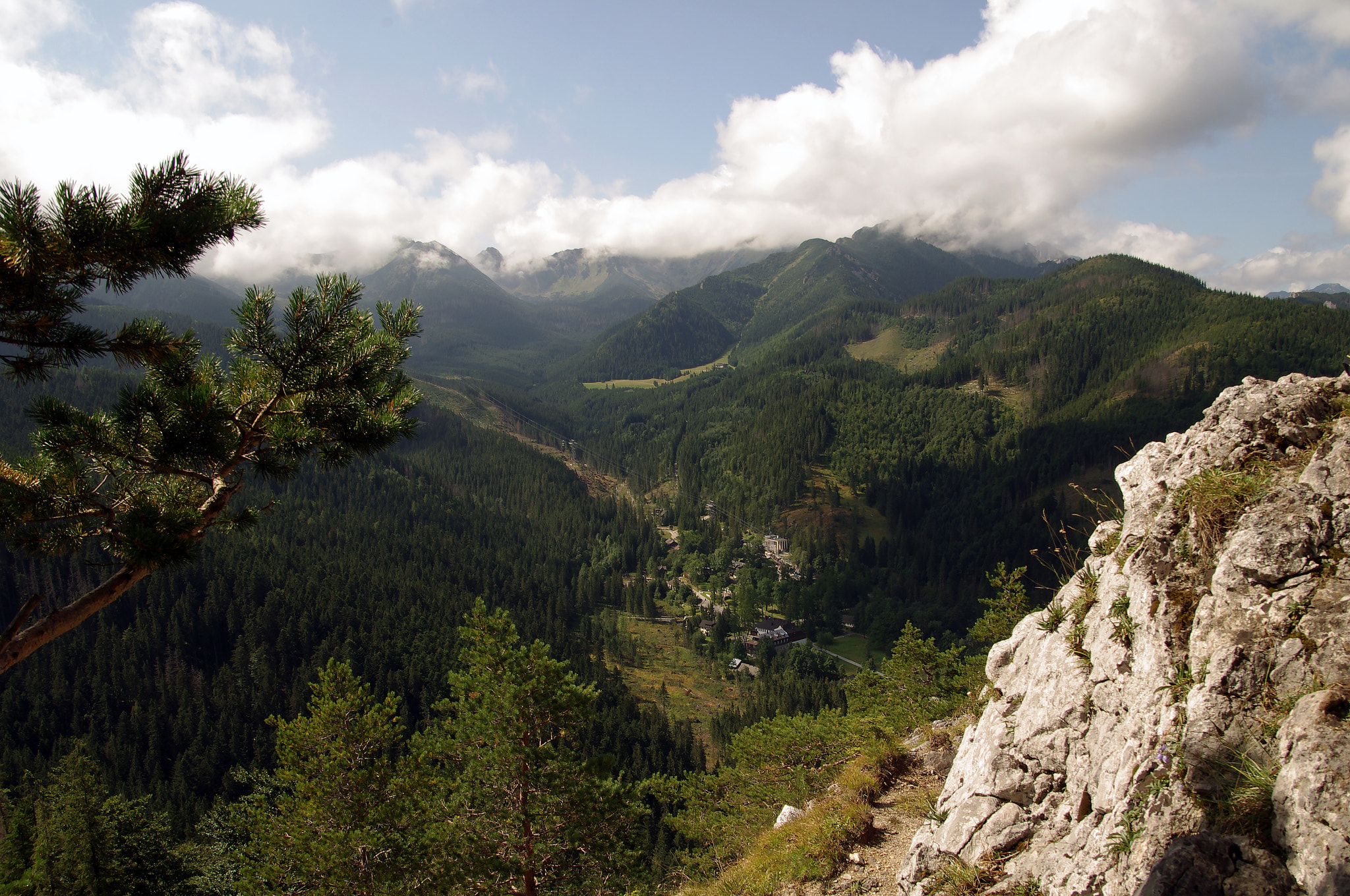 View from Nosal mountain.