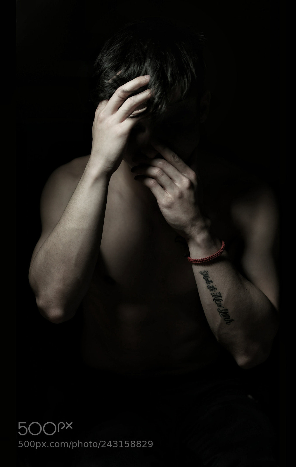 Samsung NX500 sample photo. Dark mask photography