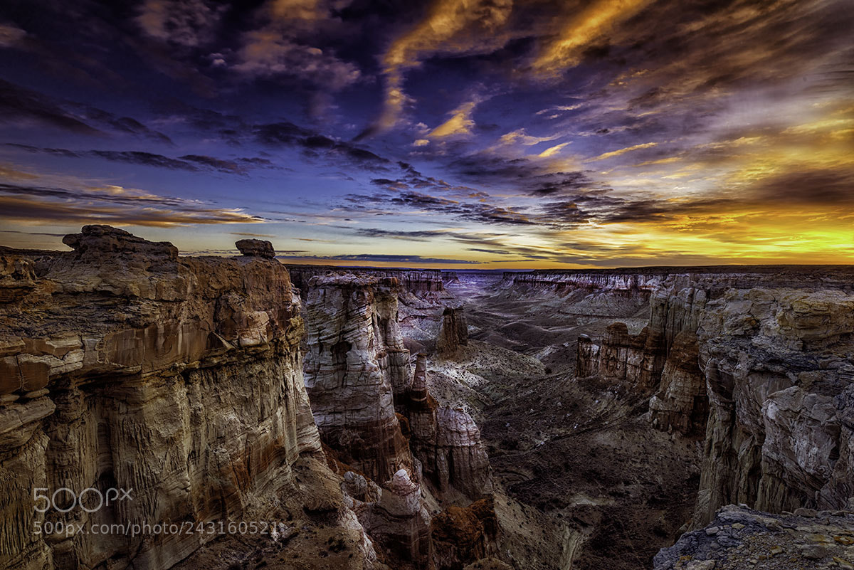 Nikon D810 sample photo. Arizona canyon at sunrise photography