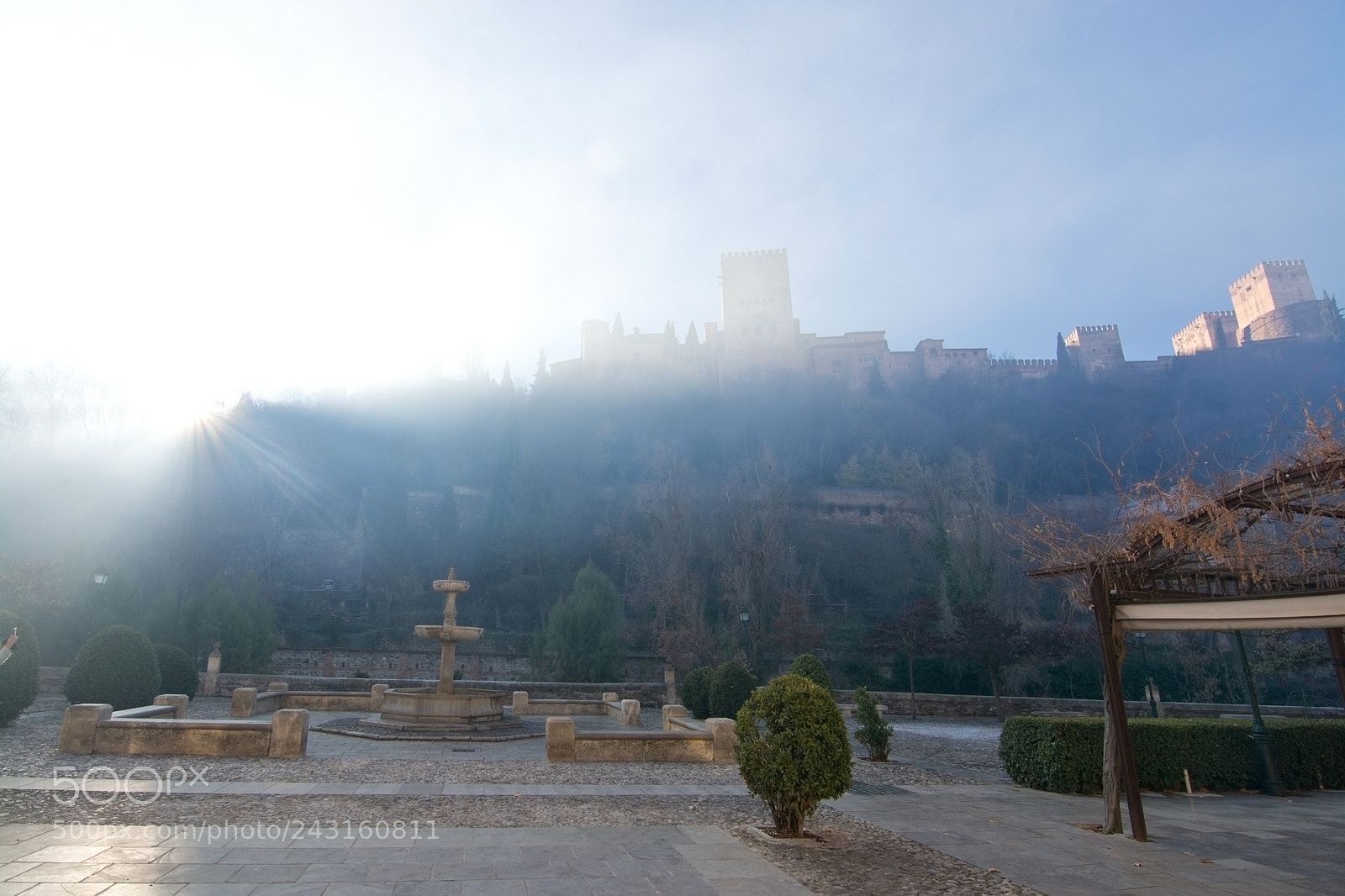 Nikon D7100 sample photo. Alhambra palace castle photography