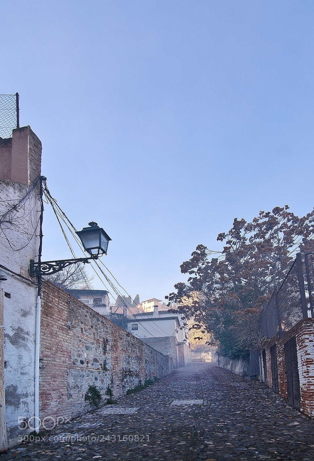 Nikon D7100 sample photo. Alhambra view in alley photography