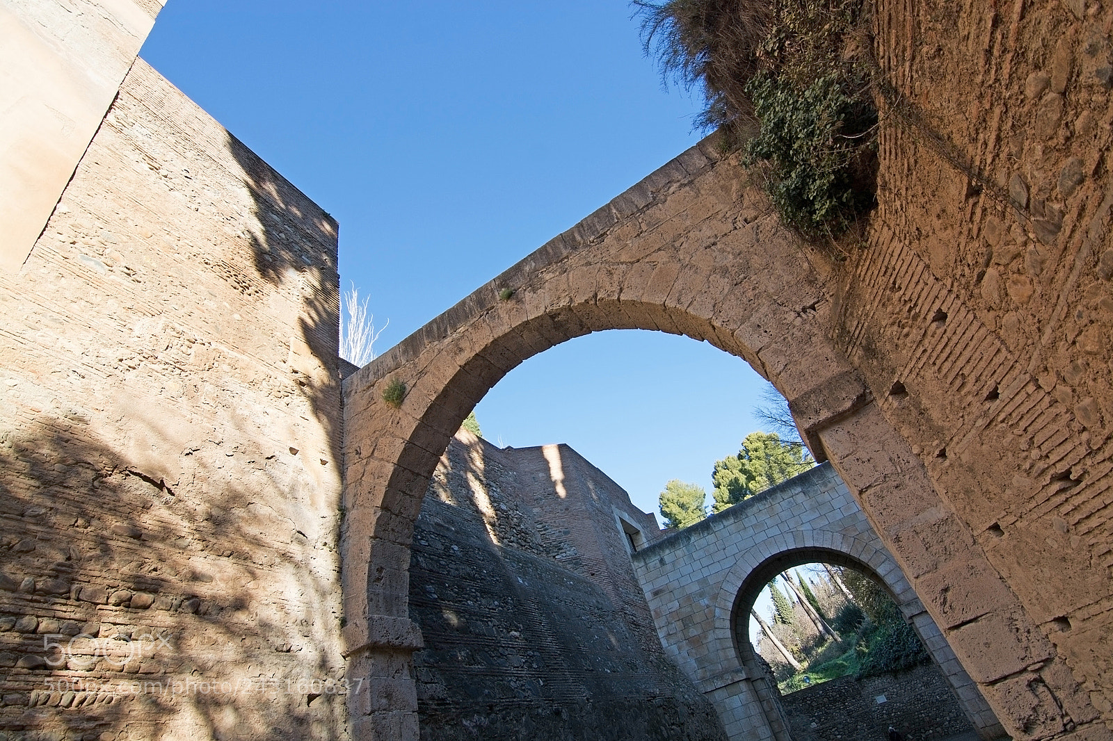 Nikon D7100 sample photo. Alhambra interior details photography