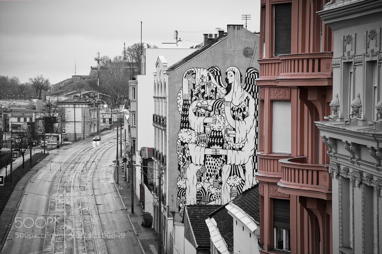 Canon EF 24-105mm F4L IS USM sample photo. Belgrade mural photography
