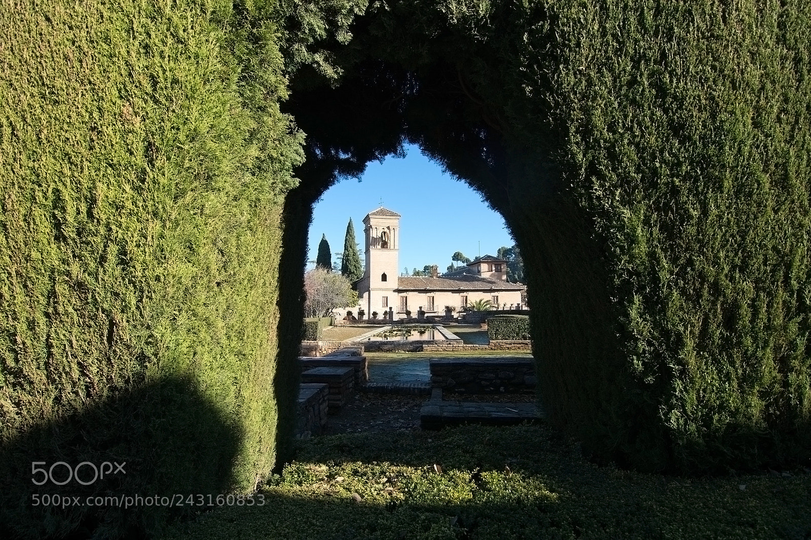 Nikon D7100 sample photo. Alhambra interior details photography