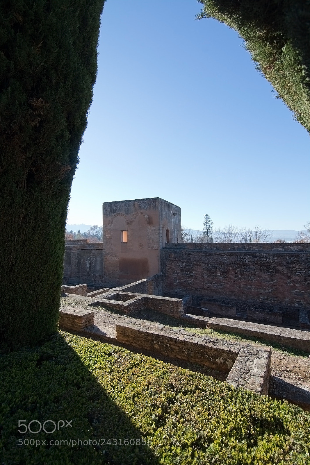 Nikon D7100 sample photo. Alhambra interior details photography