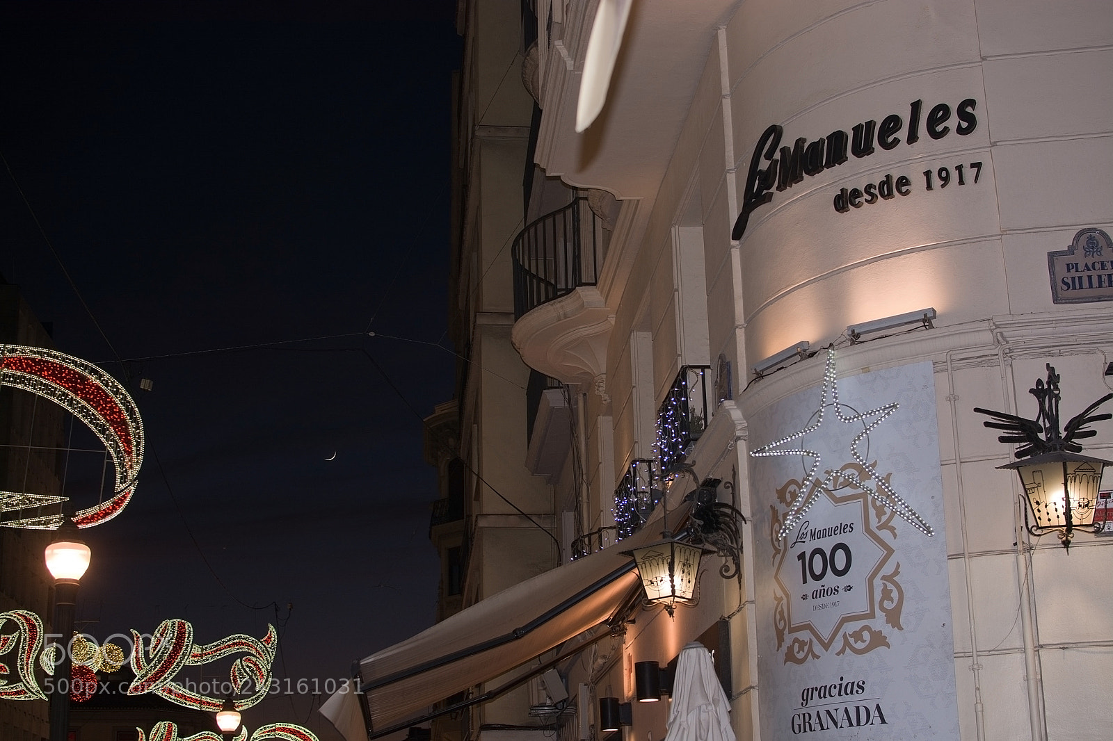 Nikon D7100 sample photo. New moon in granada photography