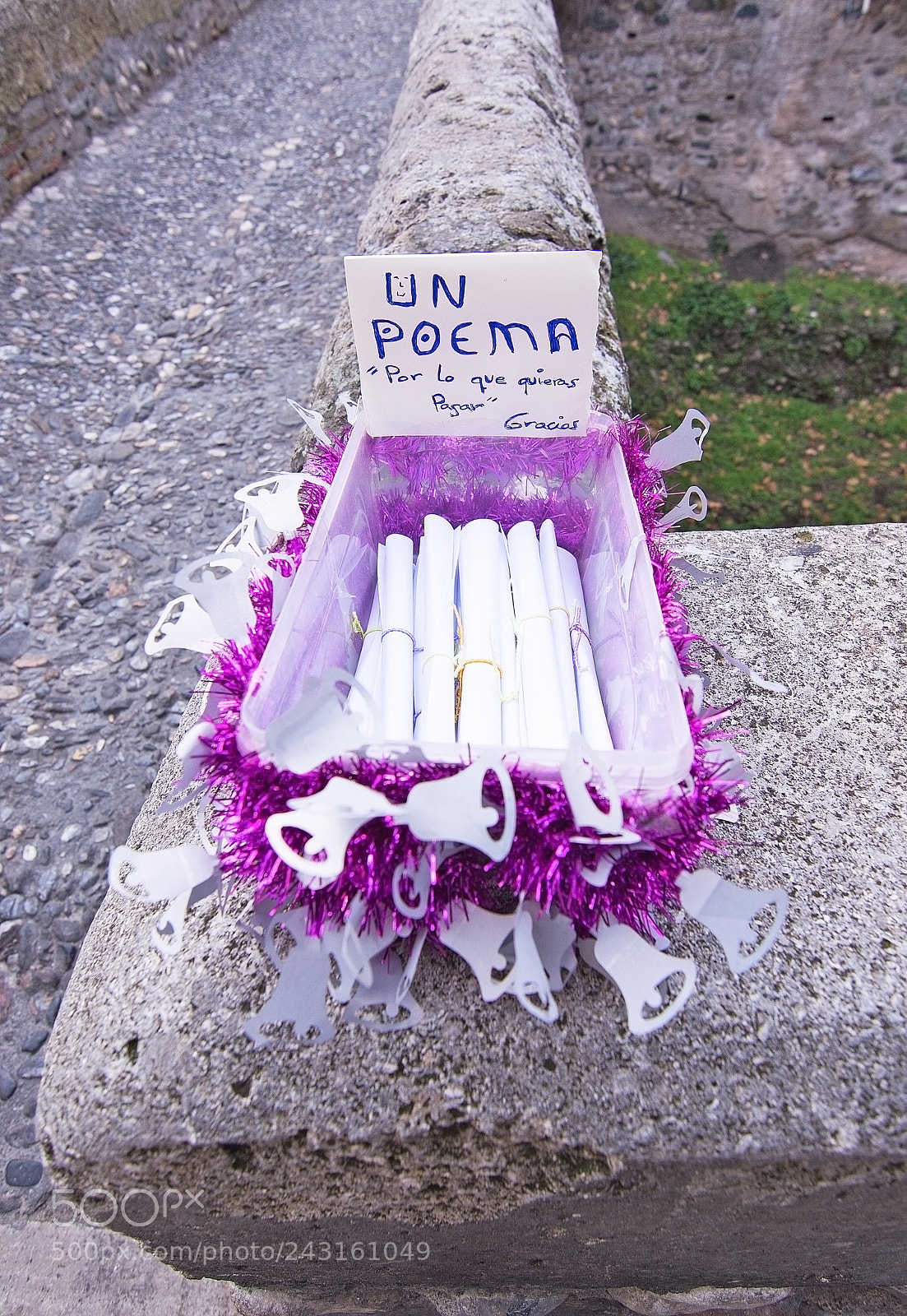 Nikon D7100 sample photo. Decorated box with poems photography