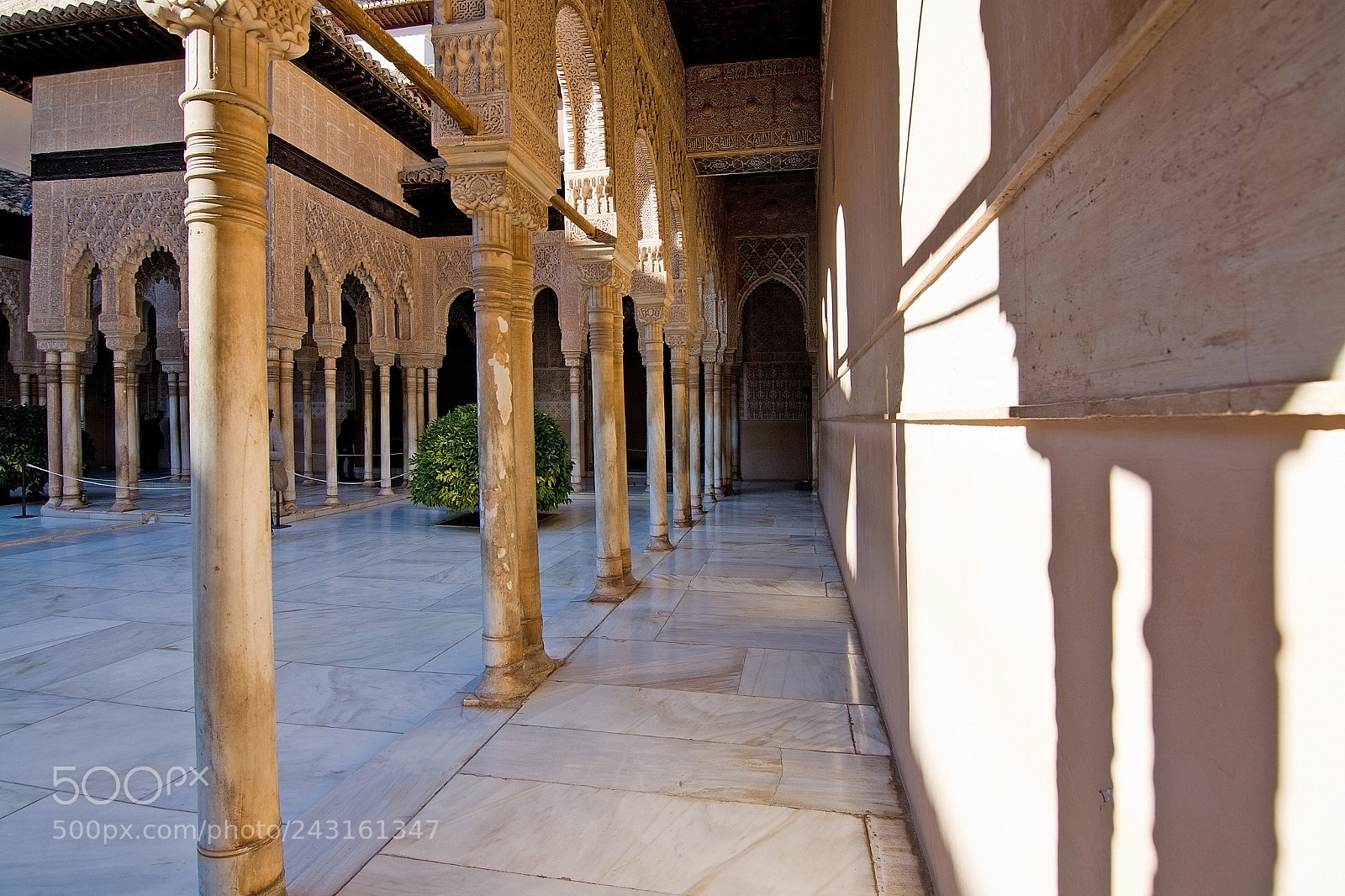 Nikon D7100 sample photo. Alhambra interior details photography