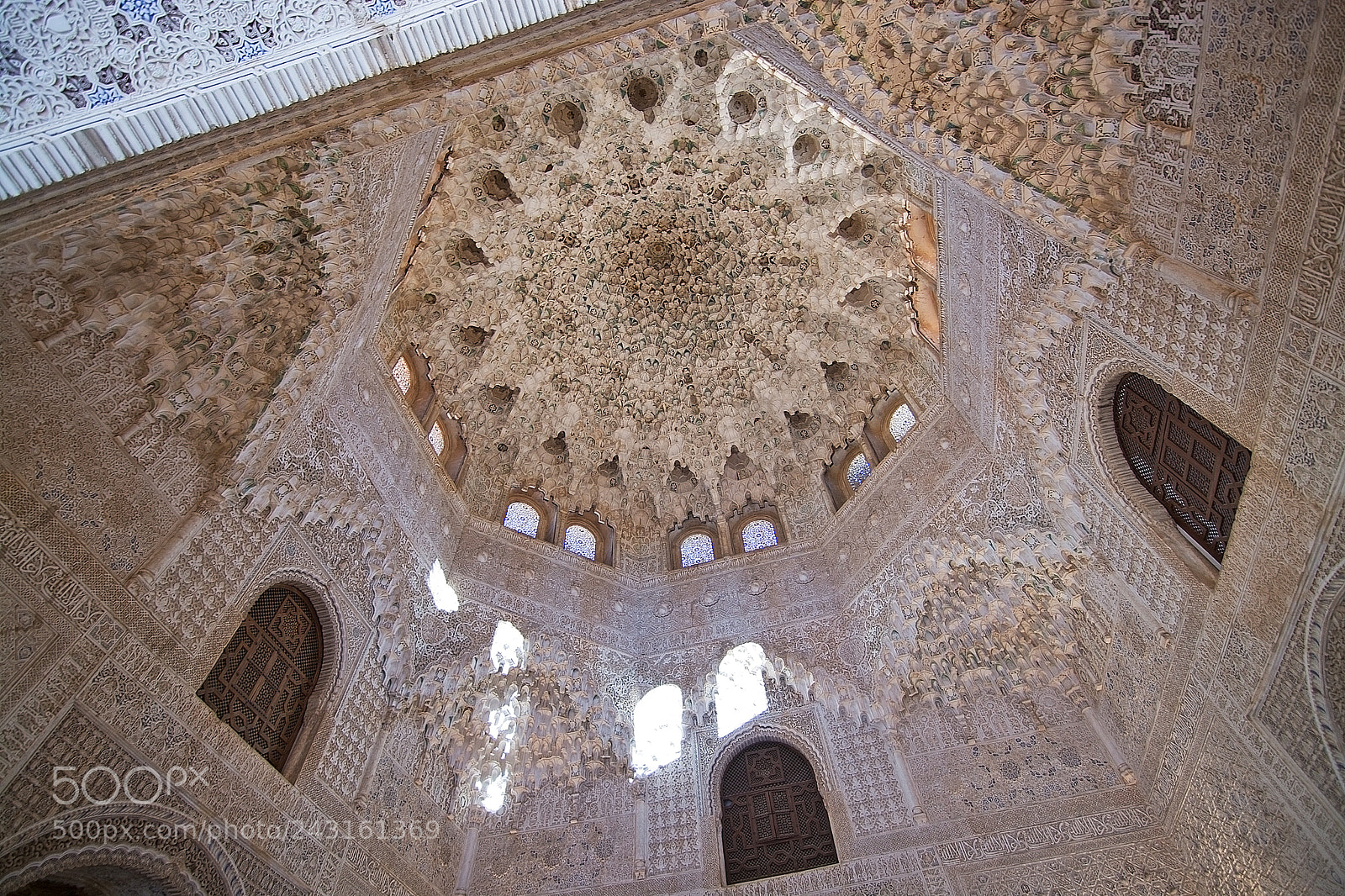 Nikon D7100 sample photo. Alhambra interior details photography
