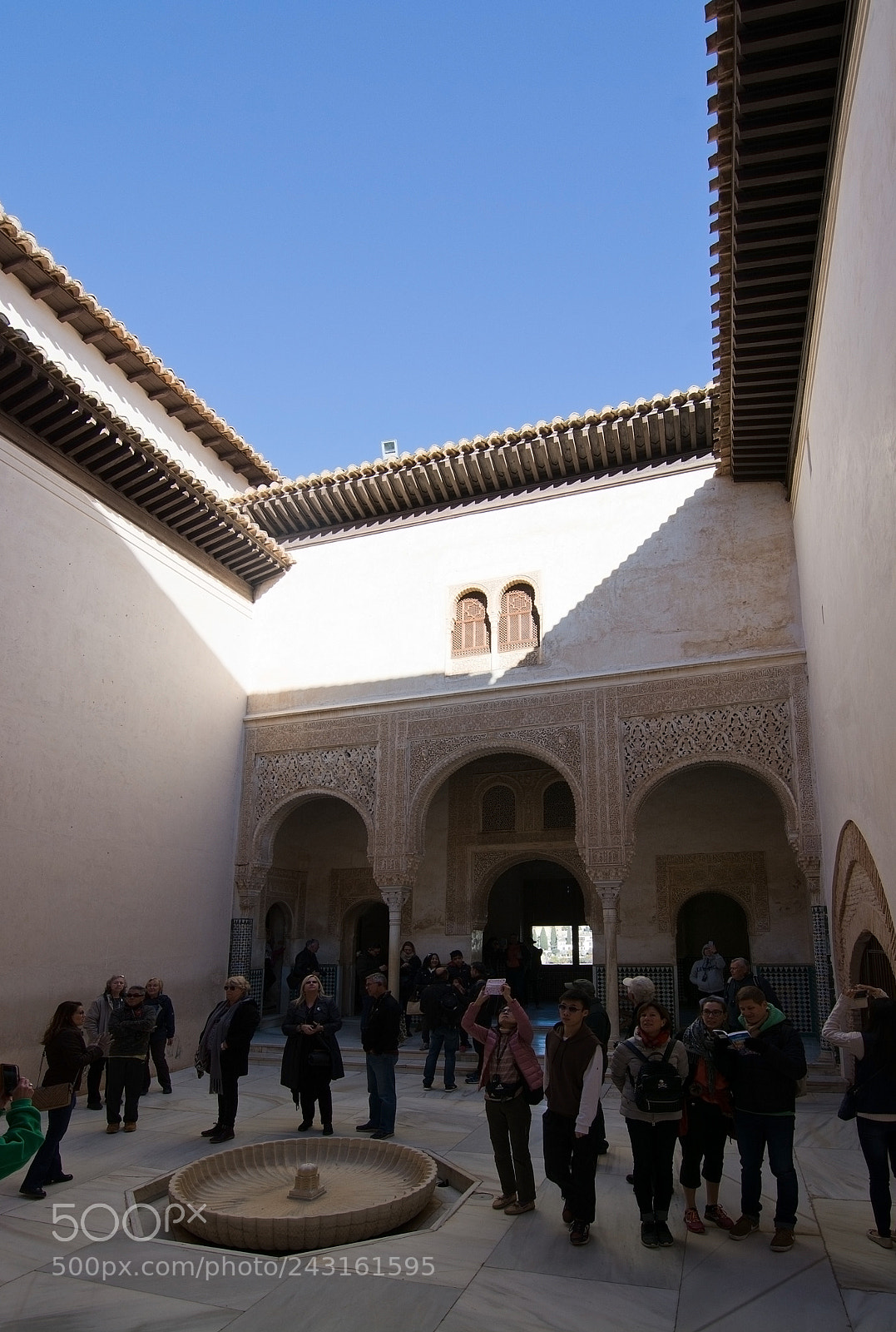 Nikon D7100 sample photo. Alhambra interior details photography