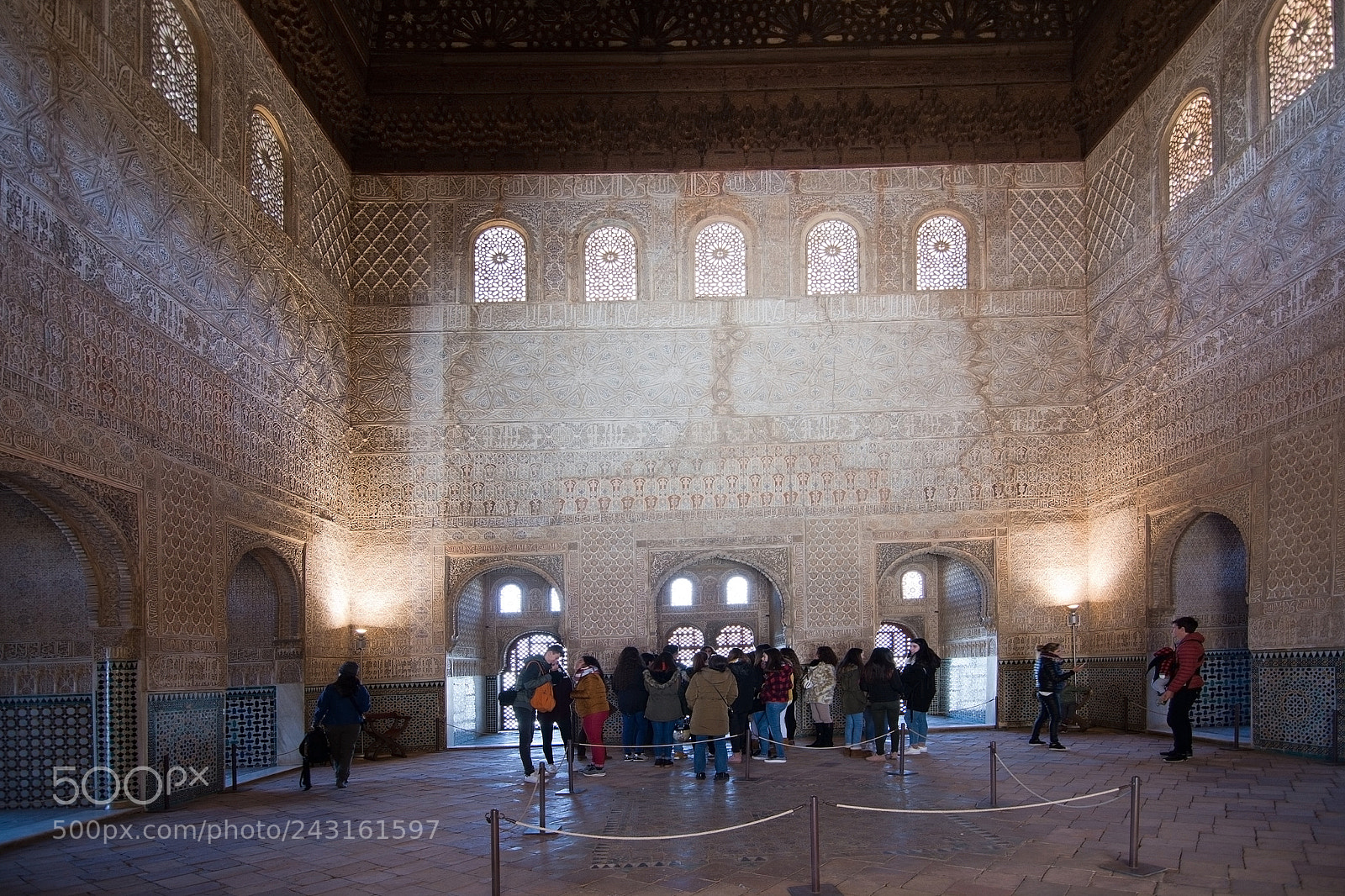 Nikon D7100 sample photo. Alhambra interior details photography