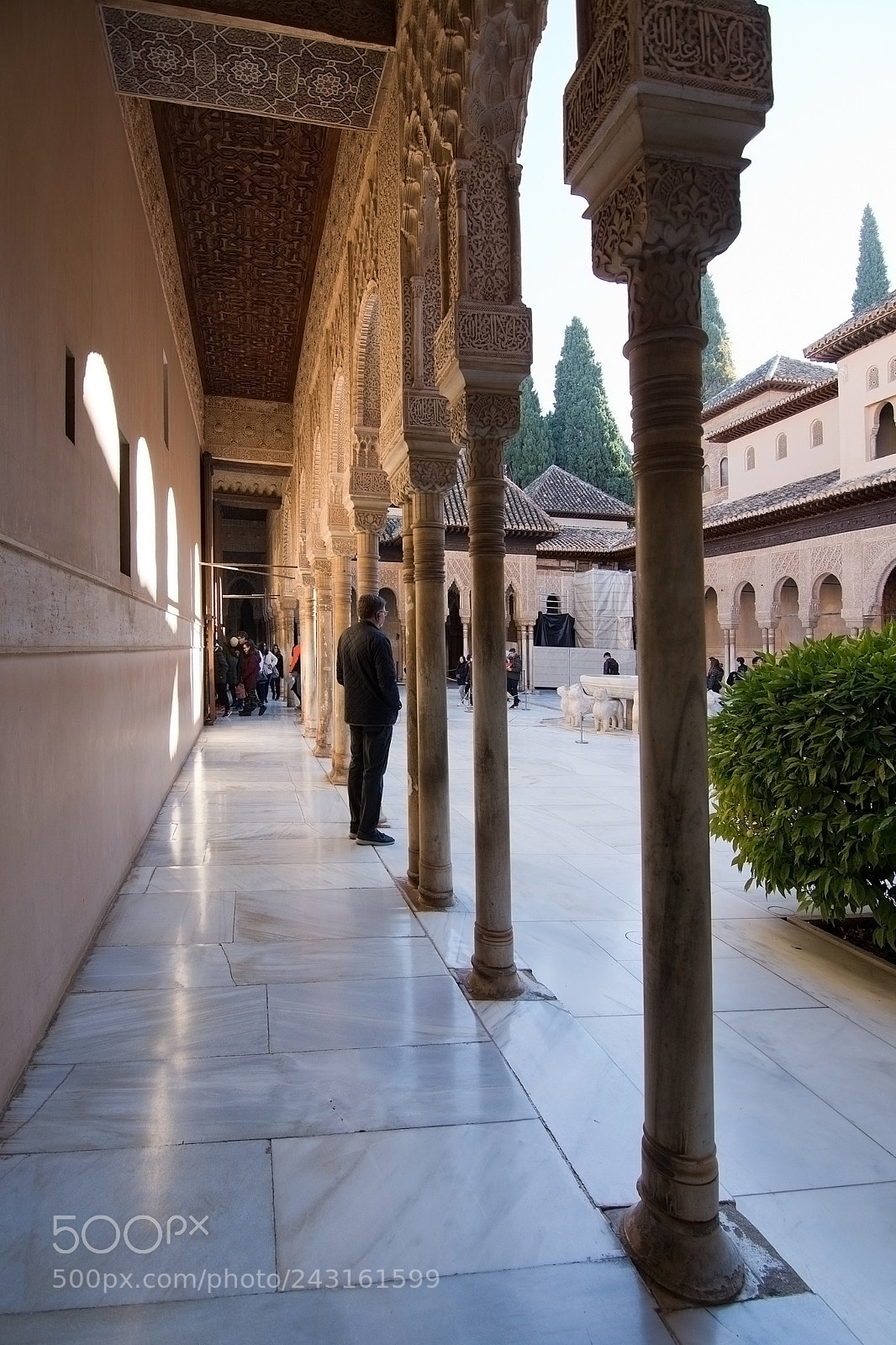 Nikon D7100 sample photo. Alhambra interior details photography