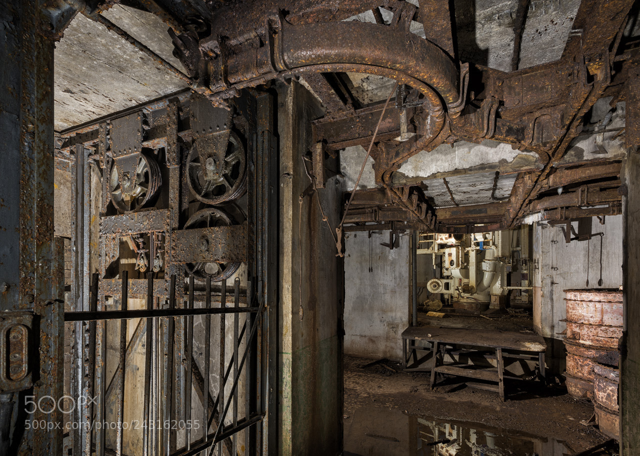 Nikon D600 sample photo. Munition transport system inside photography