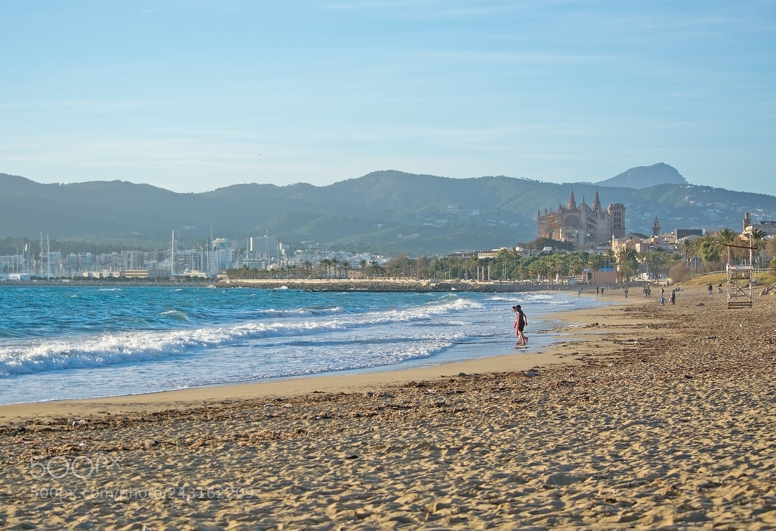Nikon D7100 sample photo. Cathedral and city beach photography
