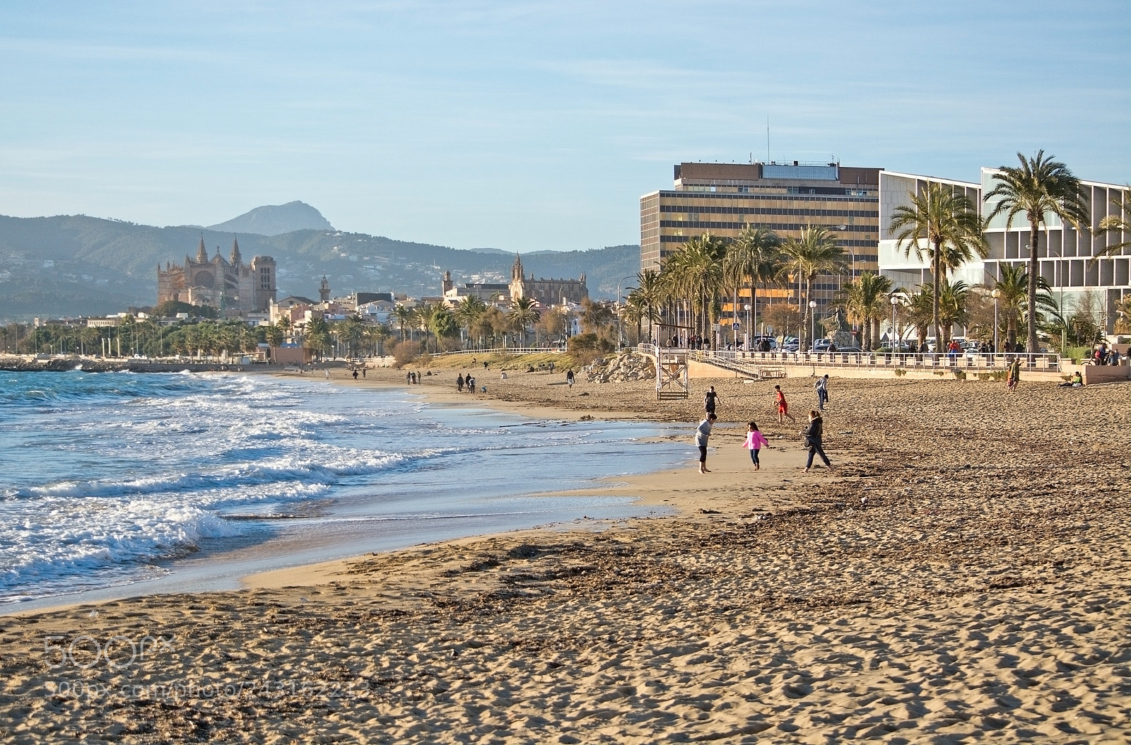 Nikon D7100 sample photo. Cathedral and city beach photography