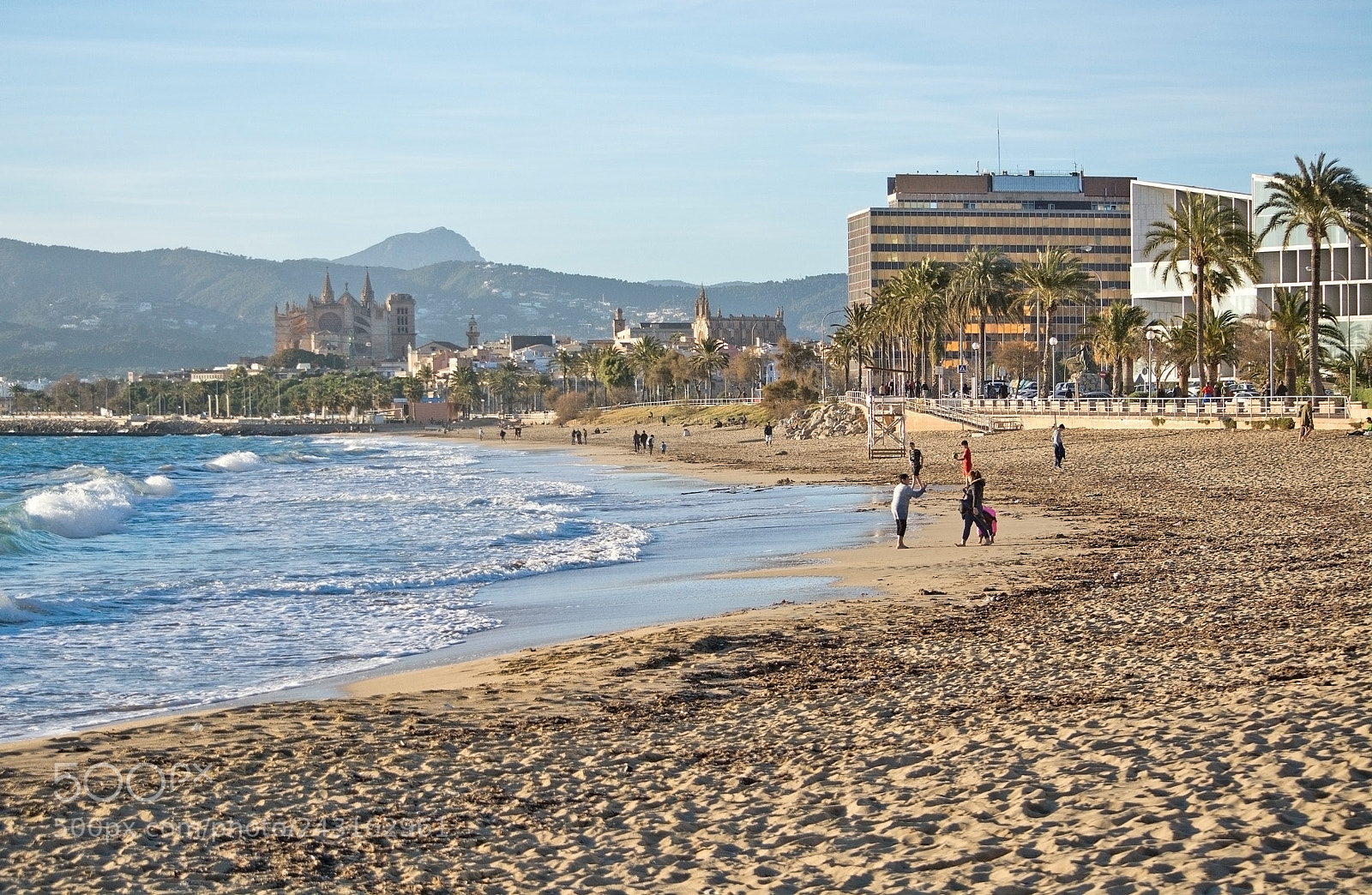 Nikon D7100 sample photo. Cathedral and city beach photography